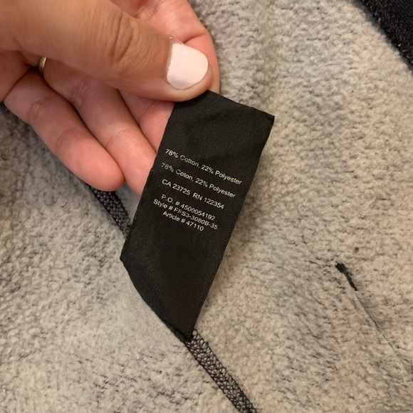 TNA Aritzia Dark Grey Zip Up Hoodie Size XS - Picture 10 of 11